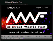 Tablet Screenshot of midwestwestiefest.com